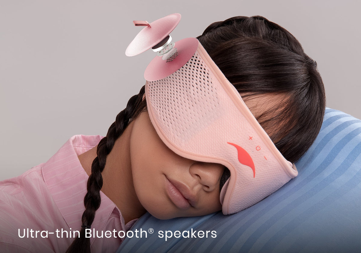 Manta SOUND Sleep Mask - Pink Spark - Media 4 of 16